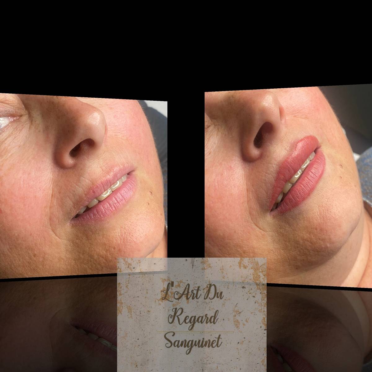 Lovelips, une bouche poudrée très sensuelle