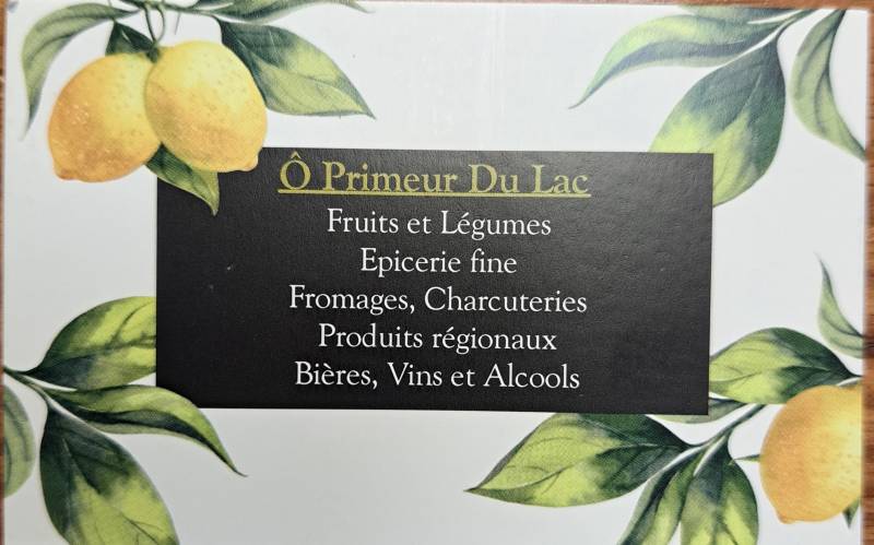 Epicerie fine et fruits et légumes bio Sanguinet O primeur du lac